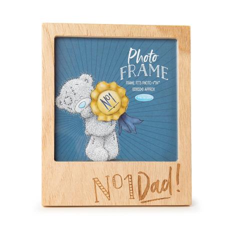 No 1 Dad Me to You Bear Wooden Frame £4.99